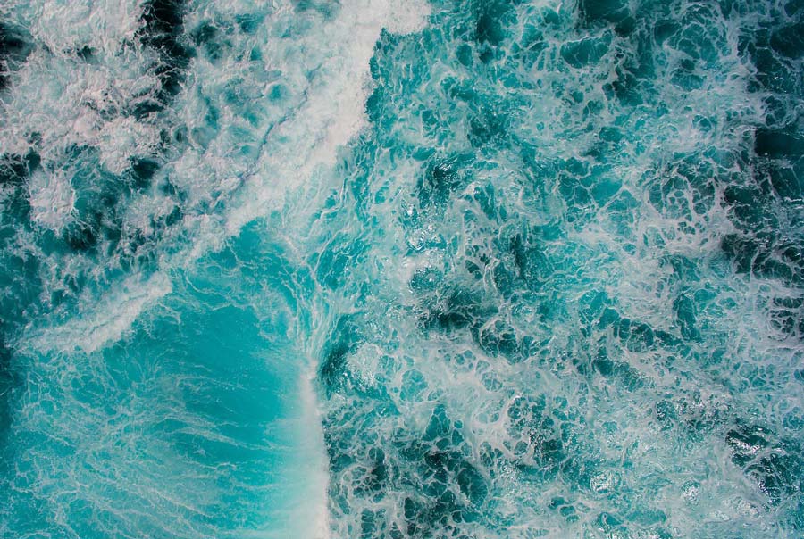 Blue sea