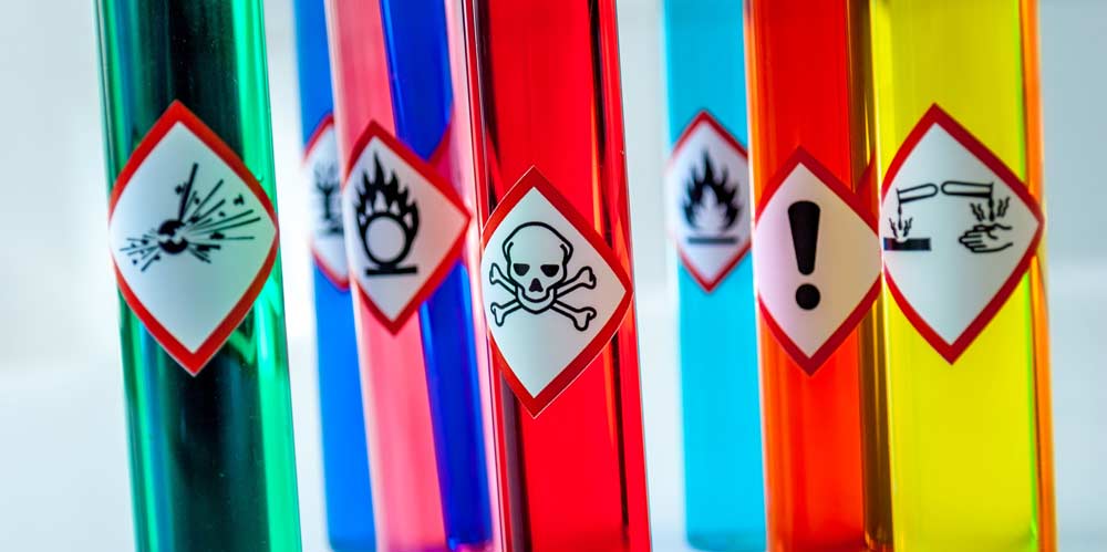 Different chemicals